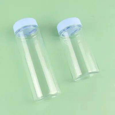 Friendly Fresh Finds Portable Sport Water Bottle Large Capacity Transparent Cup Simple Plastic Water Cup Outdoor Camping Drinking Tool Space blue