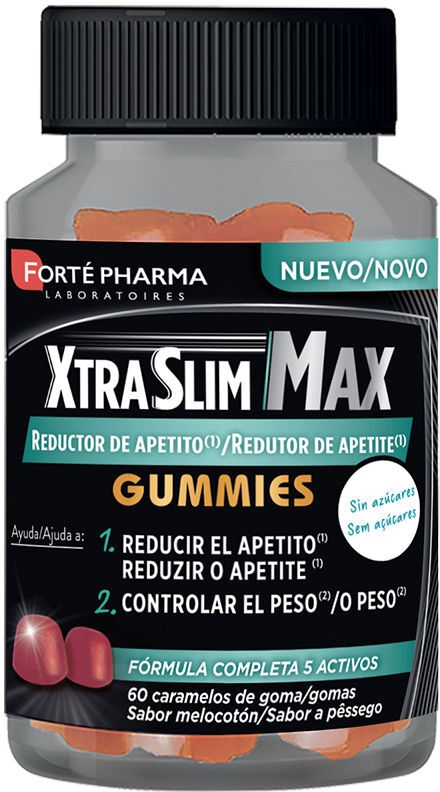 Forté Pharma Xtraslim Max gommes coupe-faim 60 unités