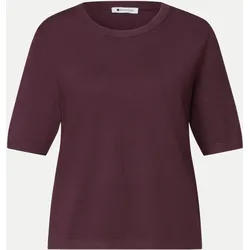 Kurzarm Pullover 17820-rustic rouge 34