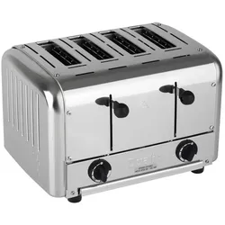 Dualit Cateringtoaster 49900 Edelstahl 4 Schlitze