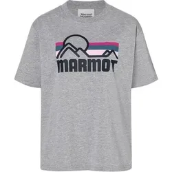 MARMOT T-Shirt Wm's Coastal Tee SS, Größe S in Grau 007