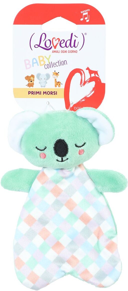 LOVEDI Lovedì Peluche Koala Verde Puppy Primi Morsi 1PZ