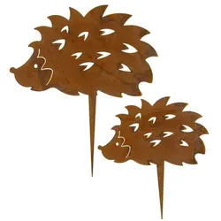 Rost-Stecker "Igel" 2 Stück