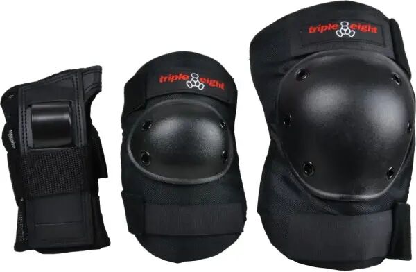 Protektoren Set Triple Eight 3 Stk. (L - Schwarz)