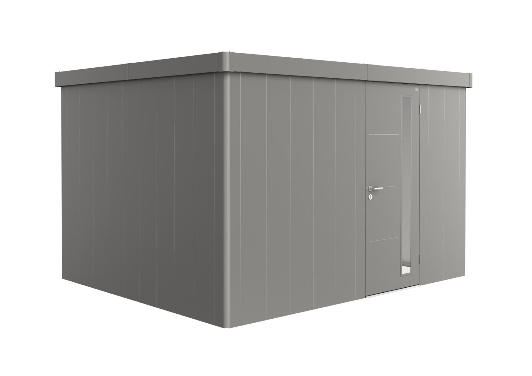 BIOHORTGARTE Gerätehaus Neo 3D ST quarzgrau-metallic 16925067