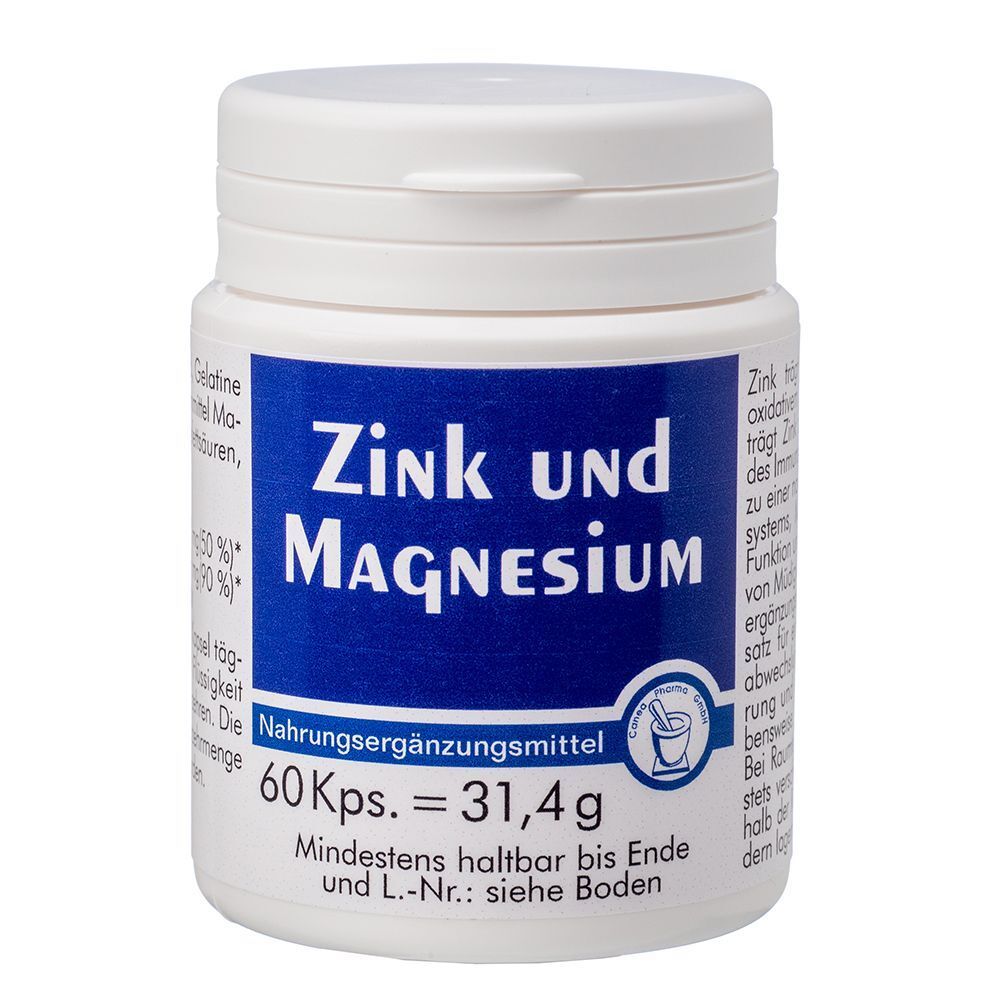 Zink UND Magnesium Kapseln 60 St