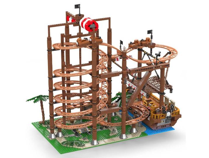 Mould King 11013 Double Helix Konstruktions-Spielset, (2174 St)