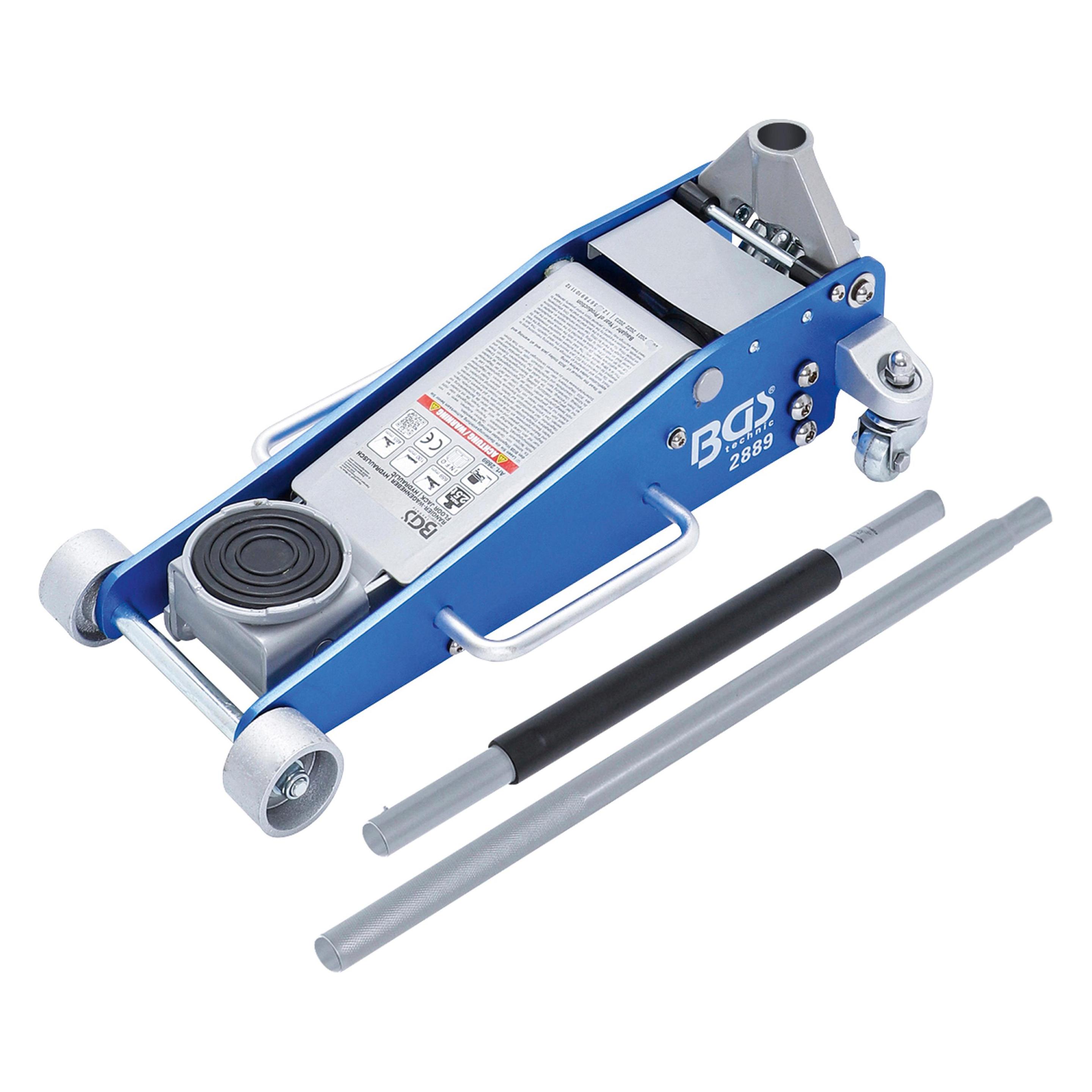 BGS Rangier-Wagenheber hydraulisch (2500 kg, 10 - 46 cm) (2889)