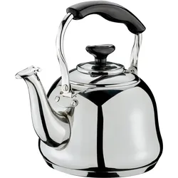 Wasserkessel cilio CLASSICO (BHT 14,50x19x14,50 cm) - silber - BHT 14,50x19x14,50 cm