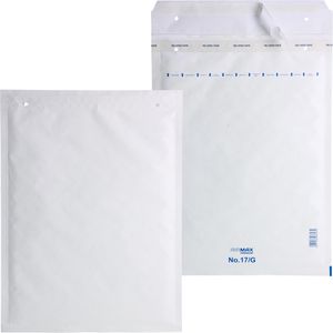 BNT Luftpolstertaschen für DIN A4, 230 x 340mm, Typ G, haftklebend, weiß, 100 Stück