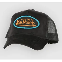 Von Dutch Velvet Trucker Cap jet black Gr. Uni
