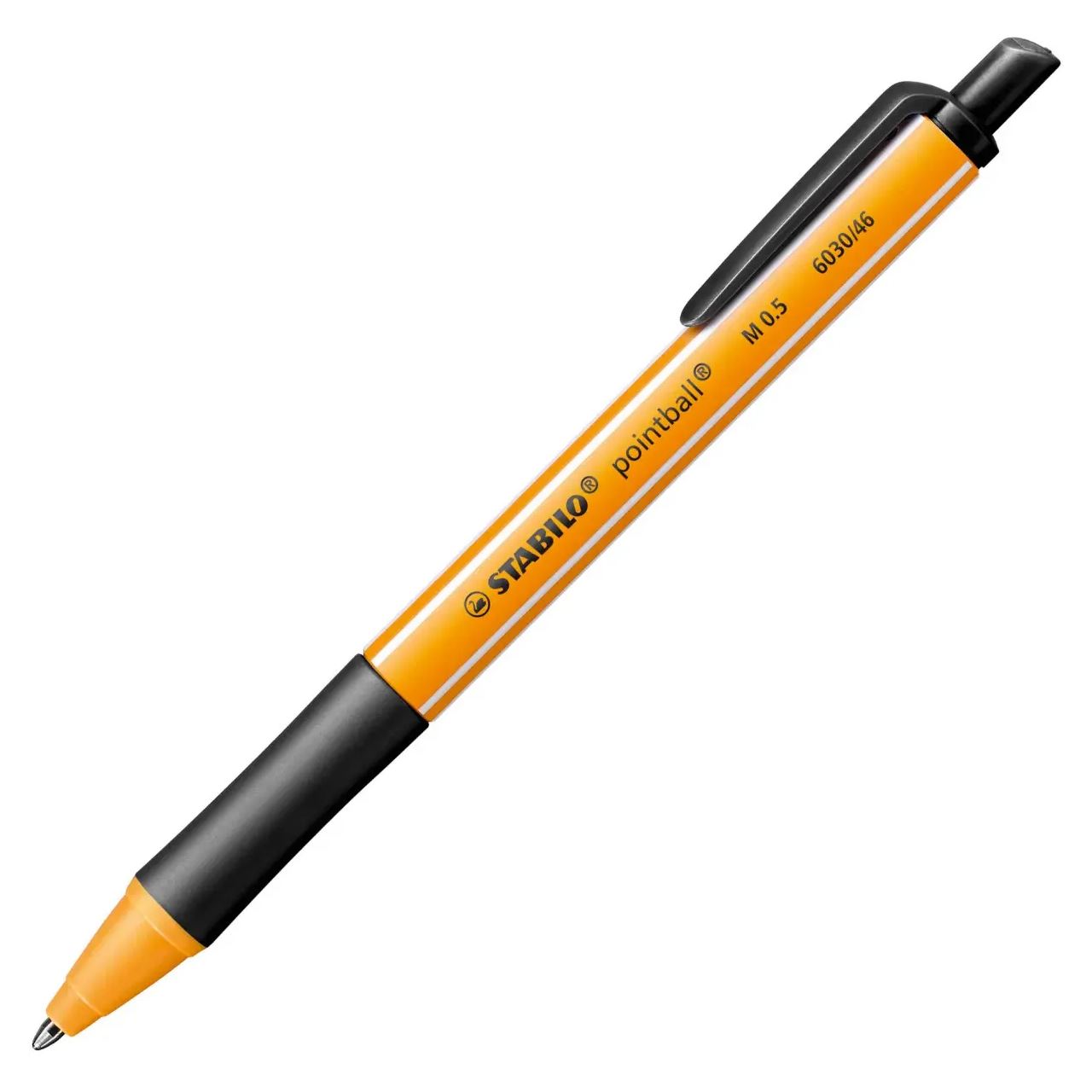 STABILO Kugelschreiber pointball orange Schreibfarbe schwarz, 1 St.