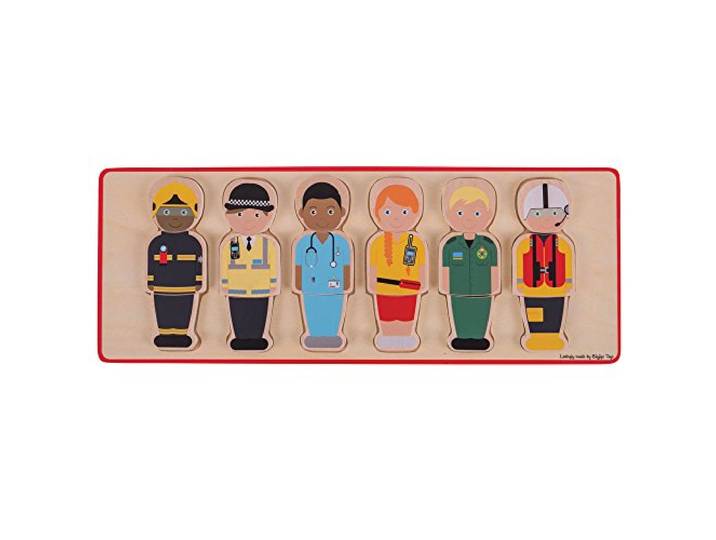 Bigjigs Toys mensen die hulp Ons Puzzle