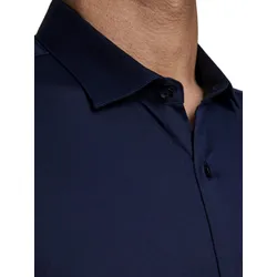 Jack & Jones Herren Freizeit Hemd JJPRPARMA Slim Fit - White SUPER SLIM 12097662 - M