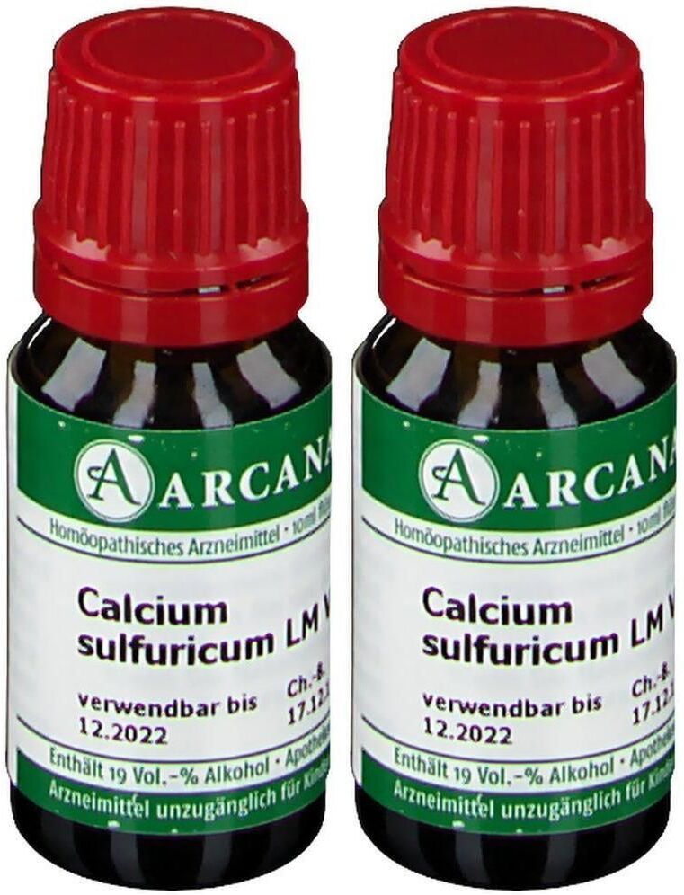 ARCANA Calcium Sulfuricum LM 6 Dilution 2x 2x10 ml