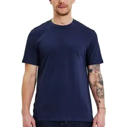 Bread and Boxers Light Weight Tee Marine Ökologische Baumwolle Small Herren