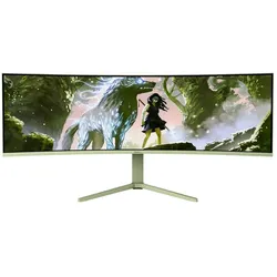 Arozzi Nova 49” Curved Computerbildschirm 124,5 cm (49") 5120 x 1440 Pixel Dual QHD LED Grün