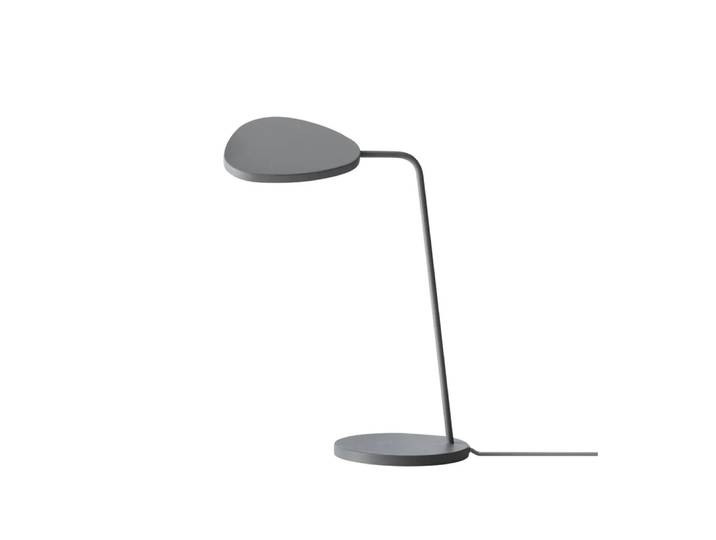 Muuto Lampe de table Leaf blanche gris