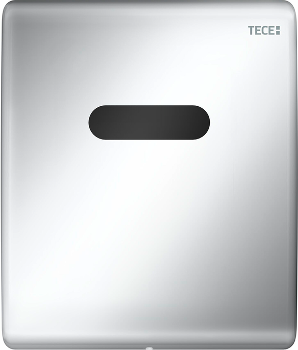 TECEplanus Urinal 9242351 chrome brillant, électronique, batterie 6 V