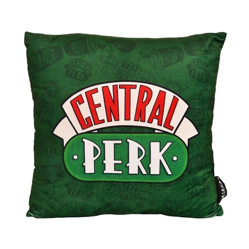 Elbenwald Friends Central Perk Sierkussen - Groen - 40 x 40 cm