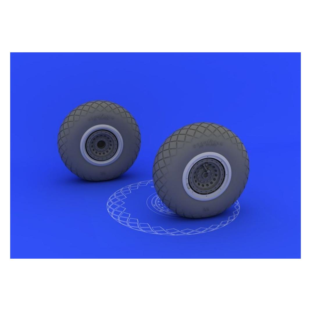 Eduard B-17 wheels for HK Models (632017)