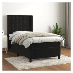 vidaXL, Boxspringbett, Inlenar (Knöpfe) (90 x 200 cm)