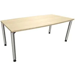 fm Büromöbel Konferenztisch »Fastline« 180 cm königsahorn, 180x80 cm