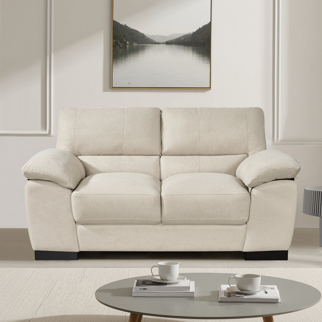 Fairmont Park Alann Fabric Sofa Cream 2