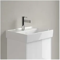 Villeroy und Boch Collaro Handwaschbecken 43344601 ohne Überlauf, 45x37cm, weiß
