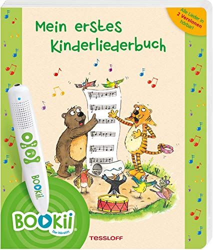 Tessloff Verlag - BOOKii®. Mein erstes Kinderliederbuch: Für Kinder ab 3 Jahren (BOOKii / Antippen, Spielen, Lernen) - Preis vom 15.10.2026 23:06:25 h
