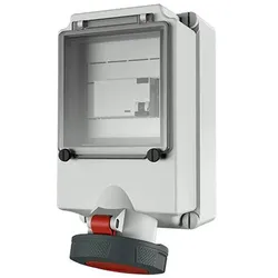 Mennekes 7169 Wanddose, 63A4p6h400V, IP67