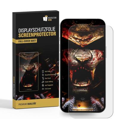 3x FULL COVER Displayschutzfolie für iPhone 14 PREMIUM MATT ENTSPIEGELT Displayschutz Schutzfolie Folie