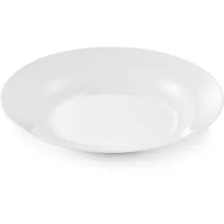36x Teller tief Ø 20 cm Melamin weiß bruchfest