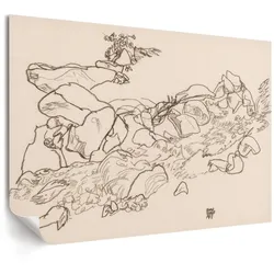 POSTER - 42x29 cm (A3) - Egon Schiele - Gebirgsbach