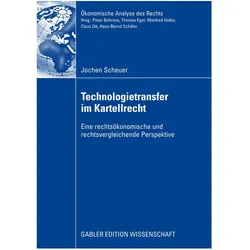 Technologietransfer im Kartellrecht, Fachbücher von Jochen Scheuer