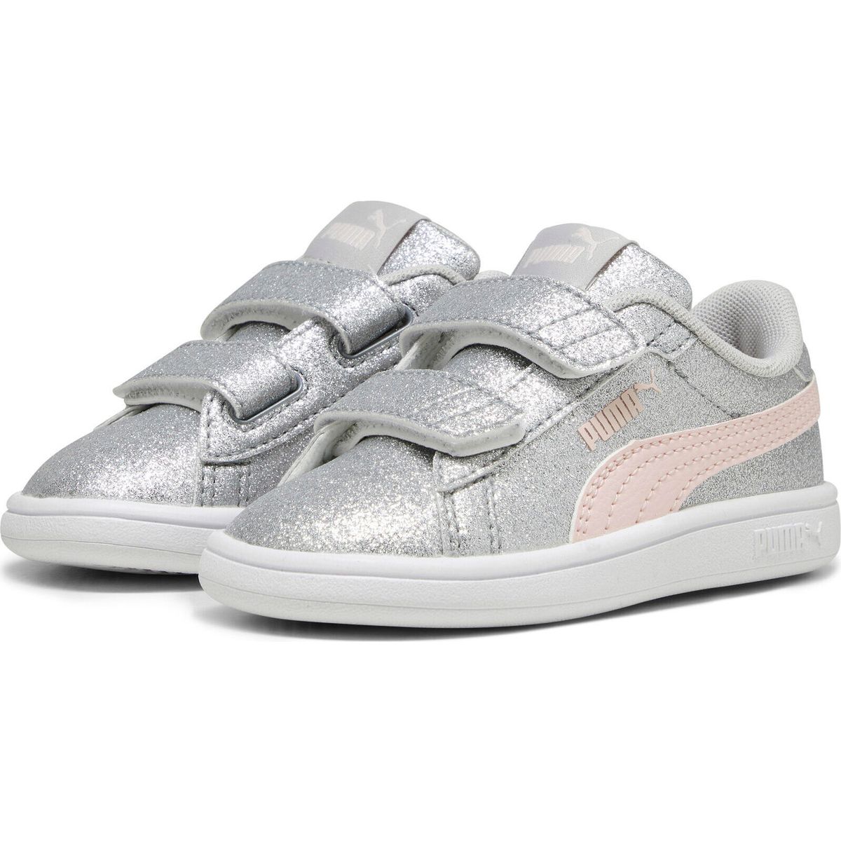 Puma Smash 30 Glitz Glam V Inf glacial gray-frosty pink (02) 8 394688-02-8