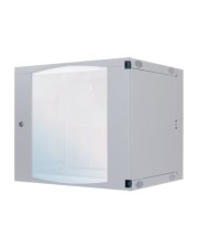 Intellinet Double Section Gehäuse geeignet für Wandmontage Grau RAL 7035 12U 48,3 cm 19" (713795)