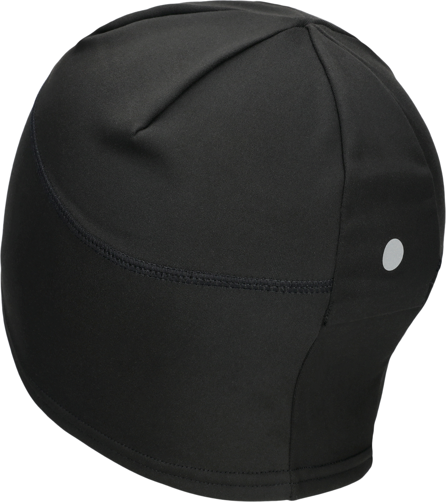 Beanie ASICS "WINTER RUN BEANIE", performance schwarz, Trikot, Kunstfaser, unifarben, Mützen Beanie, Reflektierend, Unterstützende Passform, Haarschlitz hinten performance schwarz Einheitsgröße