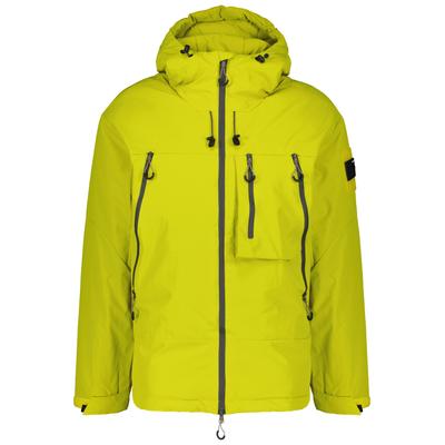 Winterjacke ALIFE & KICKIN "Herren MosesAK A Winterjacke, Jacke", Herren, Gr. S, gelb (gelb grün), 100% Polyester, Jacken Winterjacke
