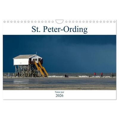 St. Peter-Ording - Natur pur (Wandkalender 2026 DIN A4 quer), CALVENDO Monatskalender