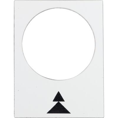 Schneider Electric Symbolschild ZB2BY4909