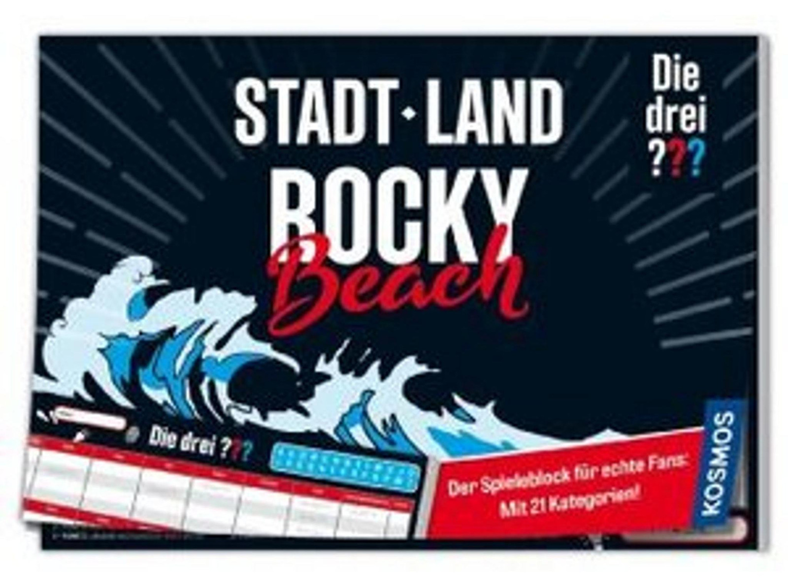 De drie ???: Stad - Platteland - Rocky Beach van Kosmos