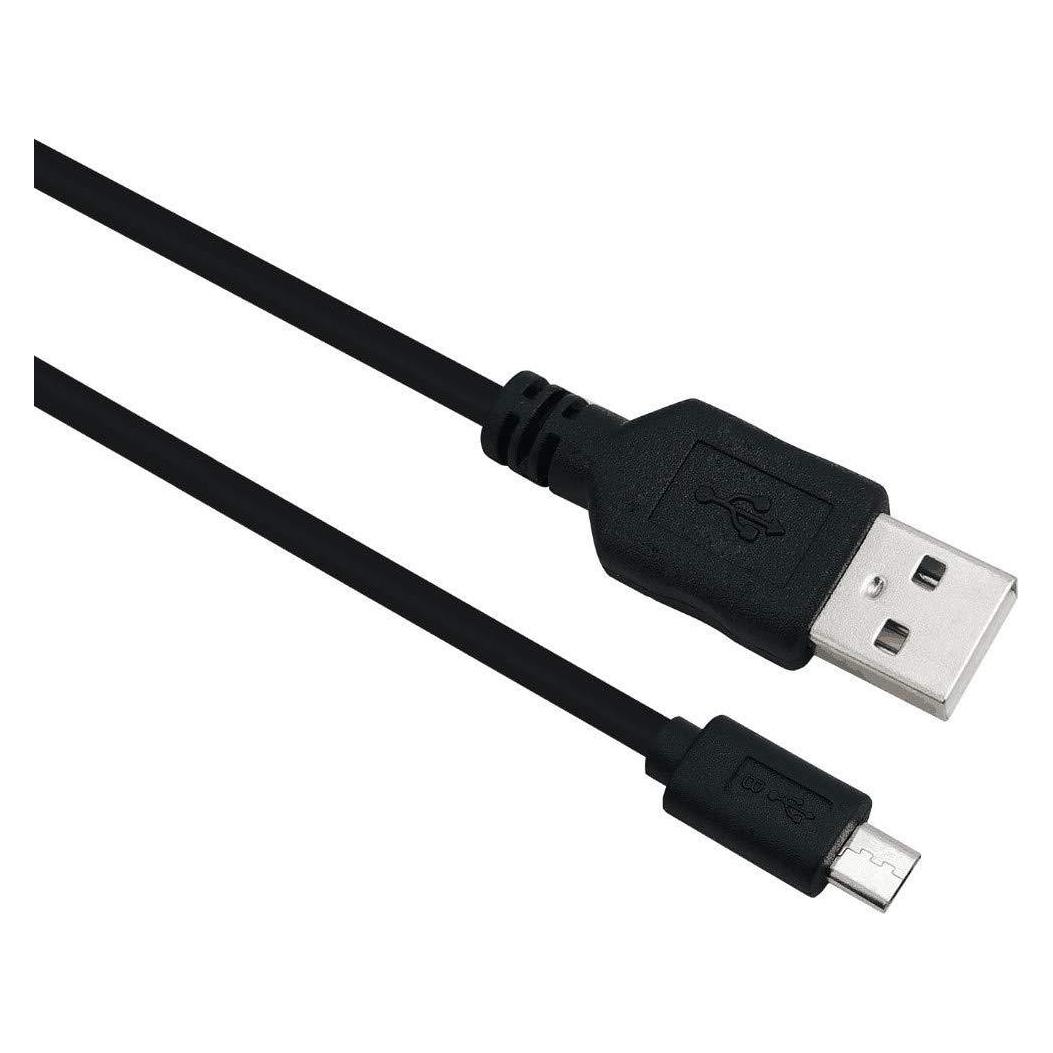 Helos Anschlusskabel, USB 2.0 A Stecker/Micro-B Stecker, 3,0m, schwarz USB 2.0 A St./Micro-B St., Übertra (3 m, USB 2.0) (288319)