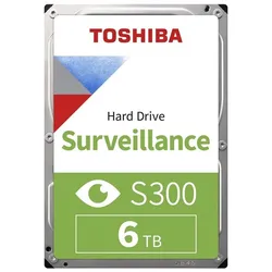 Toshiba BULK S300 Surveillance HardDrive SMR (6 TB, 3.5"), Festplatte