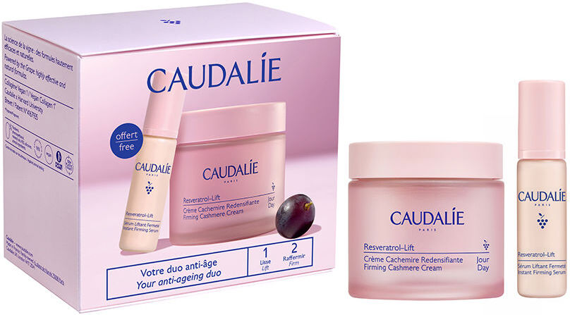 Caudalie RESVERATROL-LIFT Cream Cashmere - Pacote Com 2