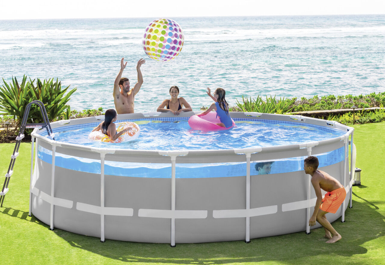 Intex Pool Clear View Prism Frame 4,88 m x 1,22 m