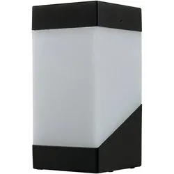 HEITRONIC Außenwandleuchte MADELEINE, IP44, E27, Alu-Druckguss / PC, anthrazit / matt HEI-37380