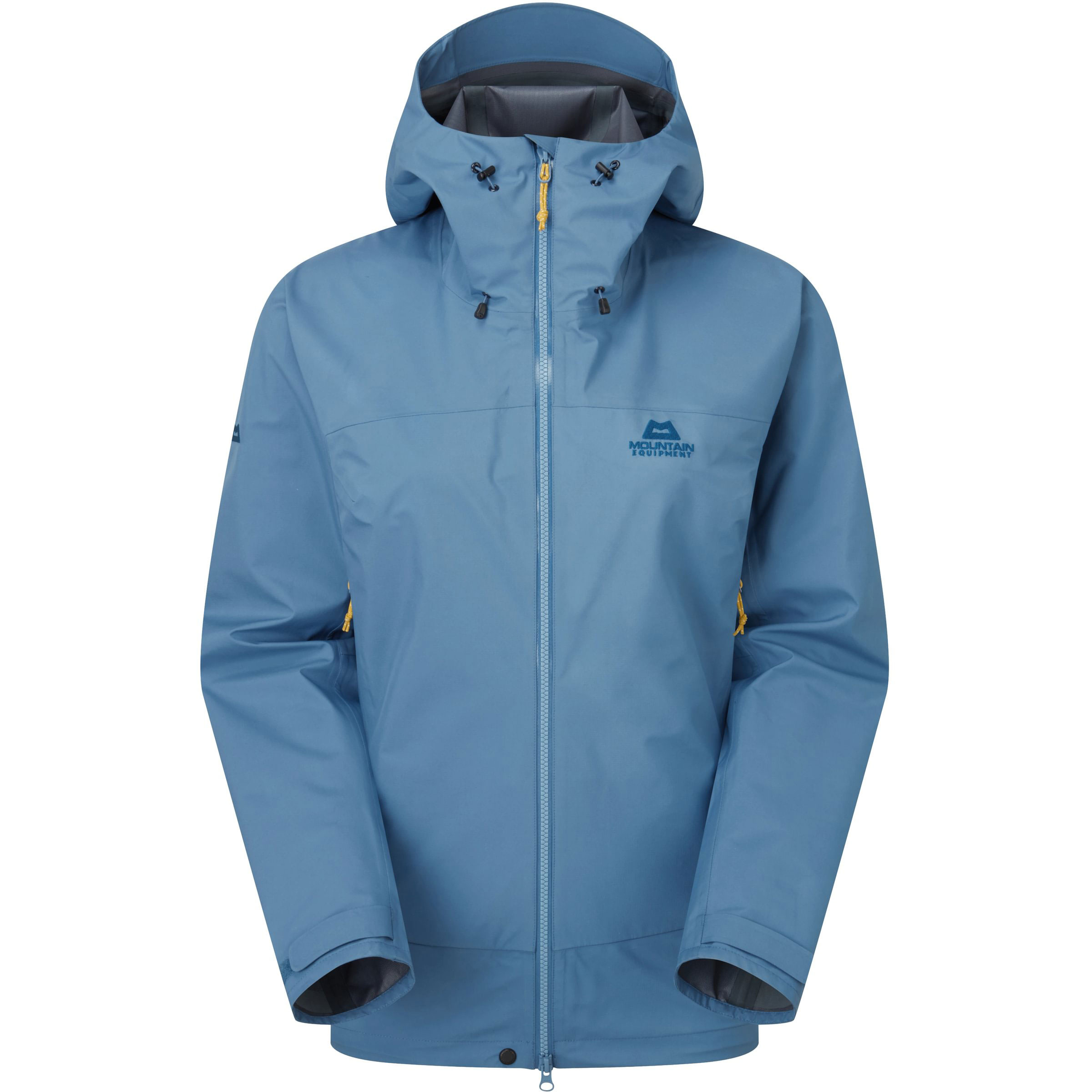 Mountain Equipment Odyssey Damen Regenjacke blau Größe L Trekking Winddicht Wasserabweisend
