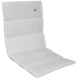 Niedriglehner-Auflage Alutex 50 x 103 cm Polyestervlies Weiß