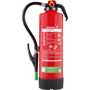 Jockel Feuerlöscher S6JXF 34 Green 2.0 FR 6 Liter, Schaumlöscher, 34A, 144B, frostsicher, fluorfrei